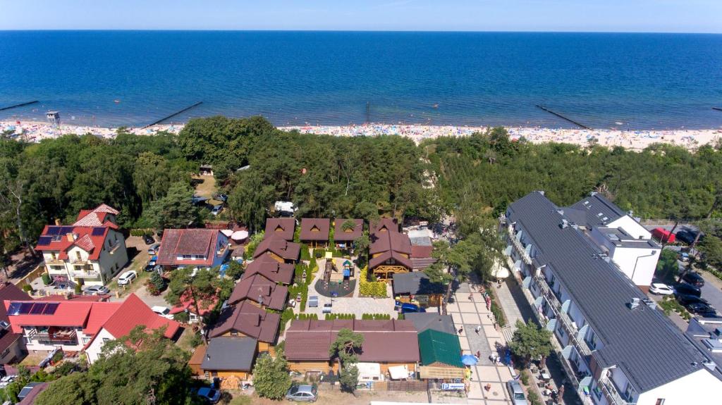 Domy z Bala – Bungalow 50 metrów od Plaży spa domki ogrzewane