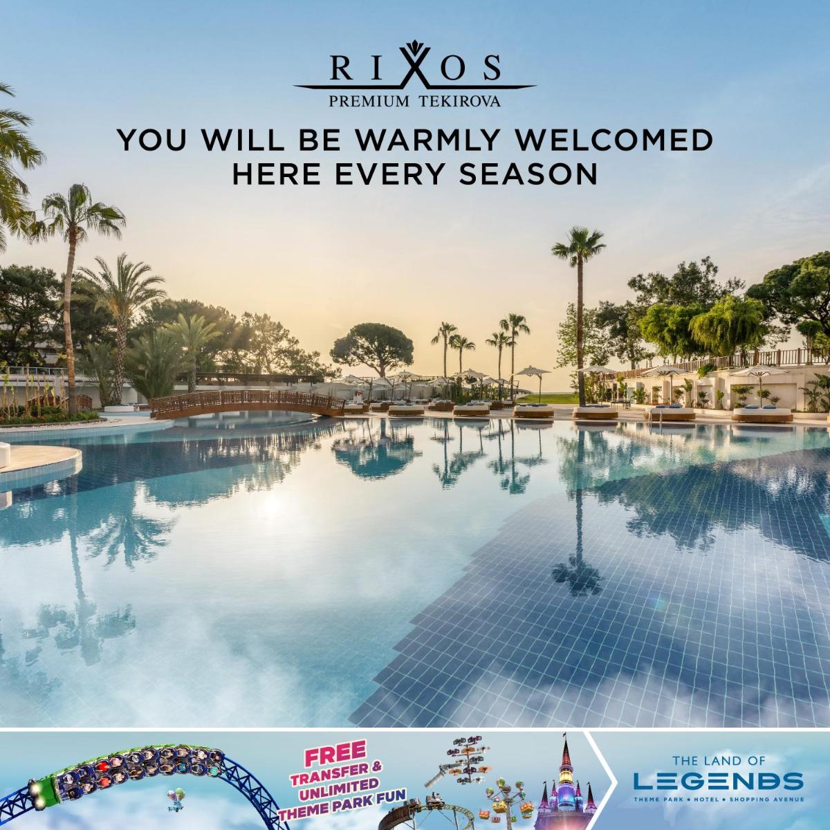 Rixos Premium Tekirova – The Land of Legends Access