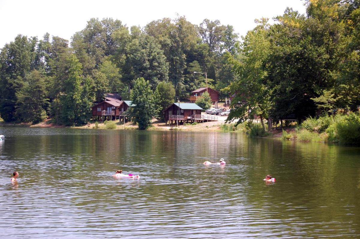 Forest Lake Camping Resort Lakefront Cabin 8